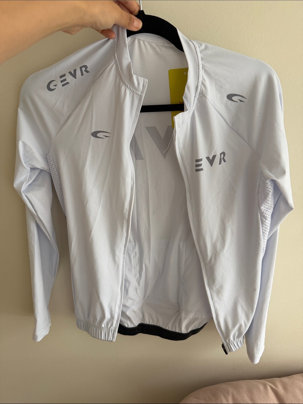 Women’s Lightweight White Cycling Jacket